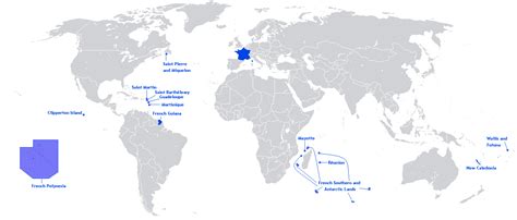 map of all french territories.